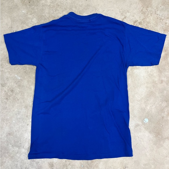 VTG 80s Seattle Seahawks Rusty Tillman T Shirt Tee Blue Tag Large (Fits Medium) - Picture 6 of 6